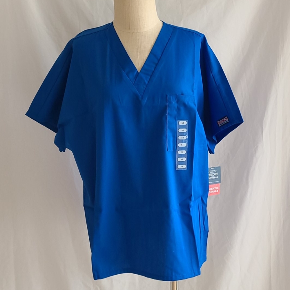 Cherokee Workwear Scrubs Unisex One Pocket Royw